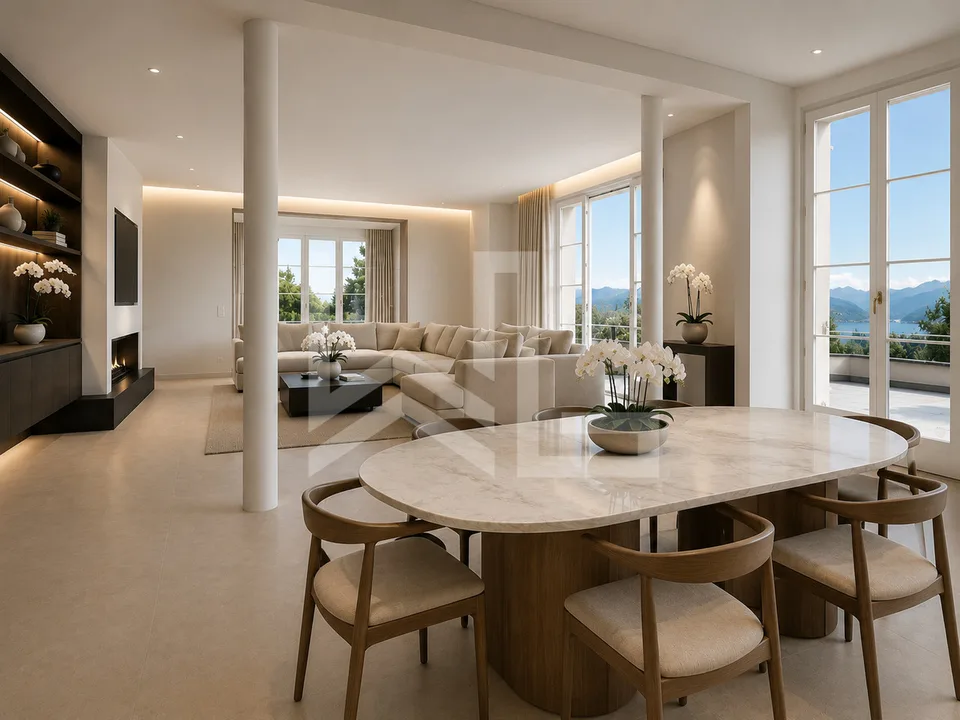 Propriété avec appartement attenant et piscine intérieure