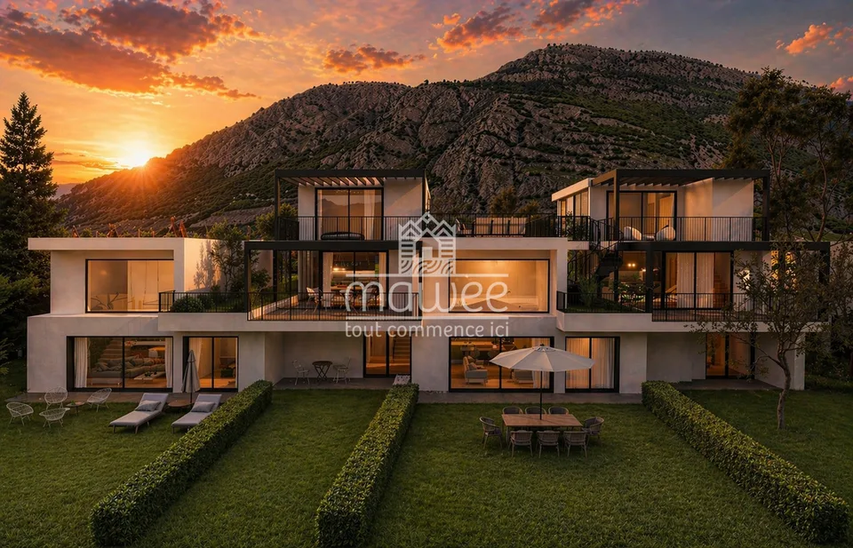 Nuova villa contemporanea a Saillon - Un ambiente di vita preservato