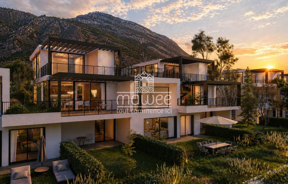 Nuova villa contemporanea a Saillon - Un ambiente di vita preservato