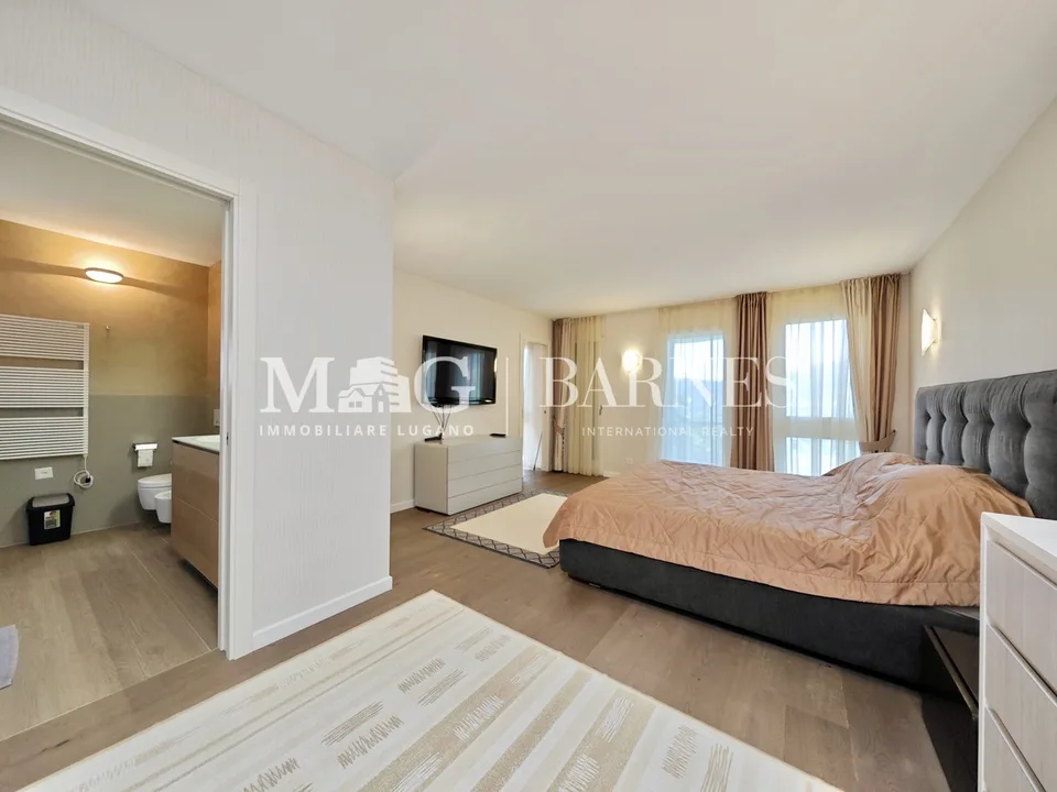 Montagnola, Collina d'Oro: Villa con piscina e vista lago – photo 10 sur 14