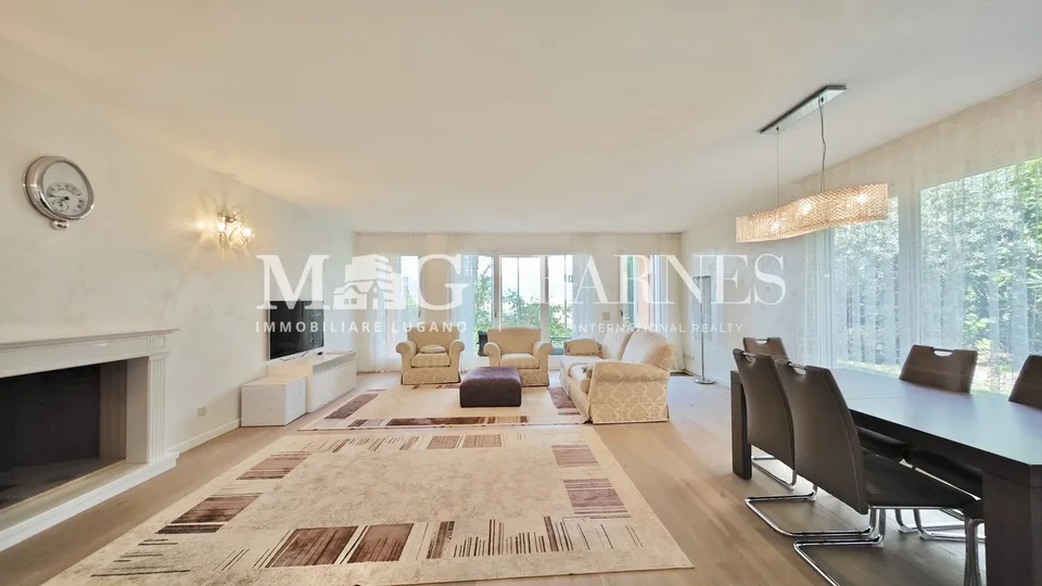 Montagnola, Collina d'Oro: Villa con piscina e vista lago – photo 7 sur 14