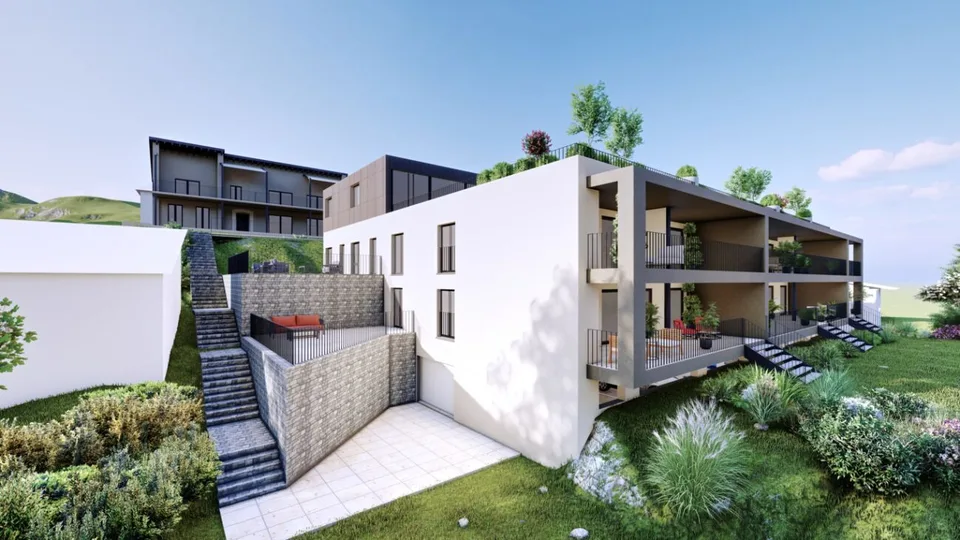 8 A - 4.5 con giardino e piscina condominiale - Residenza Lumino Locarno Monti