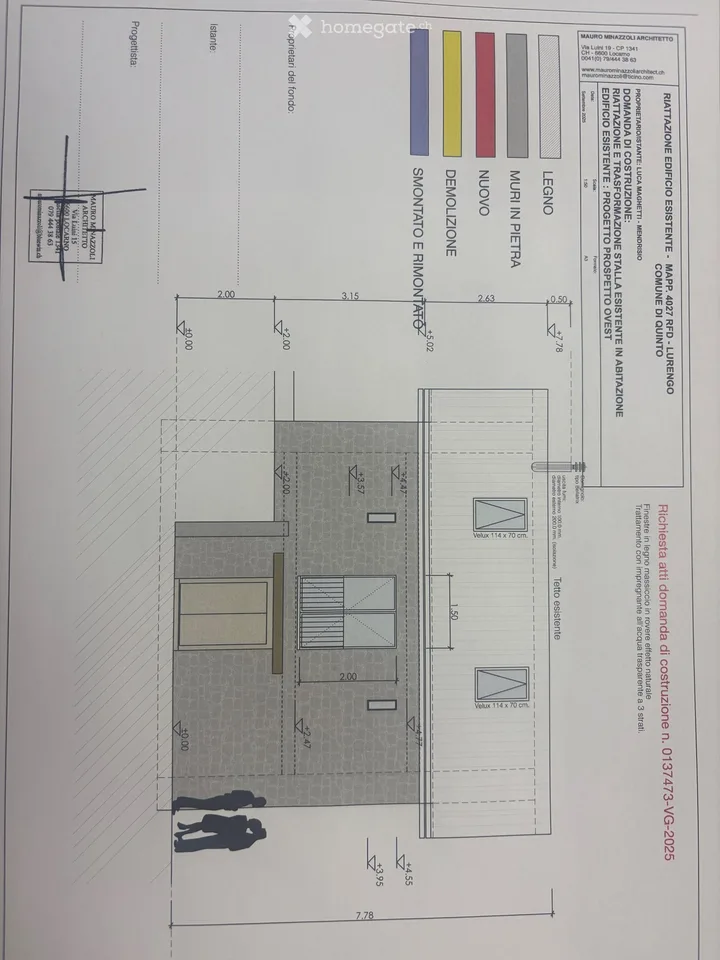 Rustique avec projet approuvé - dernier prix