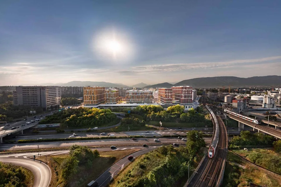 Surface de bureaux à louer au Quartier de l'Etang