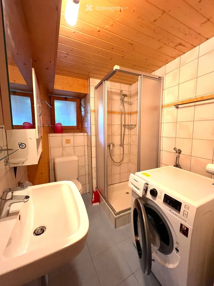 APPARTEMENT 2,5 ZIMMER MIT TERRASSE UND UNVERGLEICHLICHEM BICK