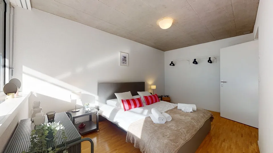 Appartement 2.5 pièces clair et lumineux à la Matze, centre ville Sion