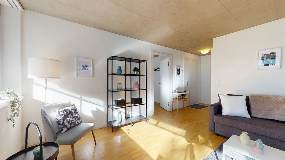 Appartamento 2.5 locali luminoso e arioso a La Matze, centro città Sion – foto 8 di 17