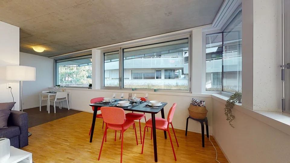 Appartamento 2.5 locali luminoso e arioso a La Matze, centro città Sion – foto 12 di 17