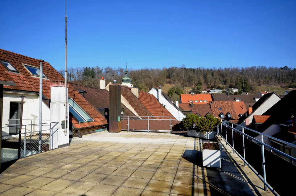 3.5-Zimmer-Maisonette-Wohnung mit grosser Panorama-Terrasse