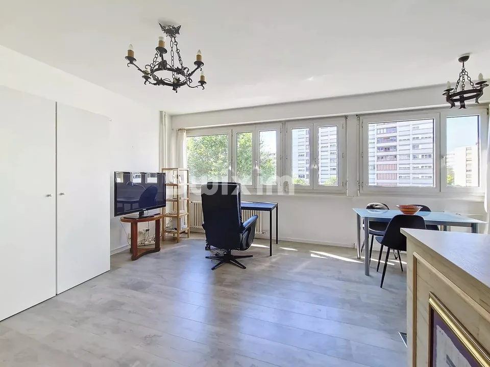 Bright and large 34 m² studio in Lancy