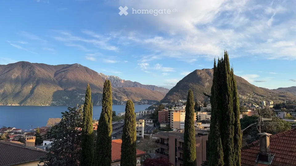 Your second home with Panoramic Views over Lugano - Attika-Loft als Zweitwohnung mit Panoramablick über Lugano