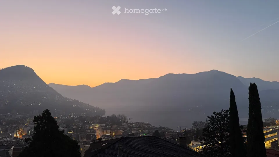 Your second home with Panoramic Views over Lugano - Attika-Loft als Zweitwohnung mit Panoramablick über Lugano