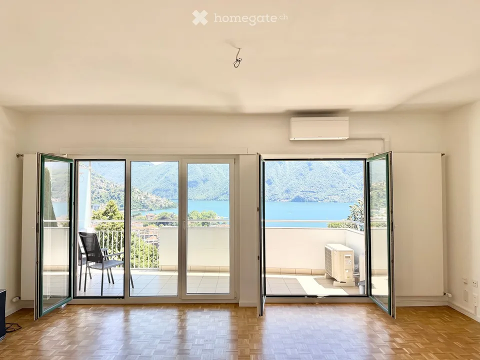 Your second home with Panoramic Views over Lugano - Attika-Loft als Zweitwohnung mit Panoramablick über Lugano