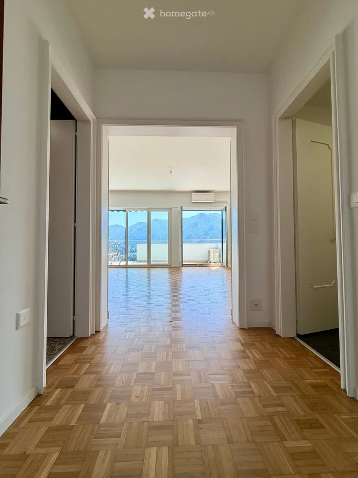 Your second home with Panoramic Views over Lugano - Attika-Loft als Zweitwohnung mit Panoramablick über Lugano