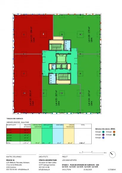 766 m² of activity space in the heart of ZIMEYSA