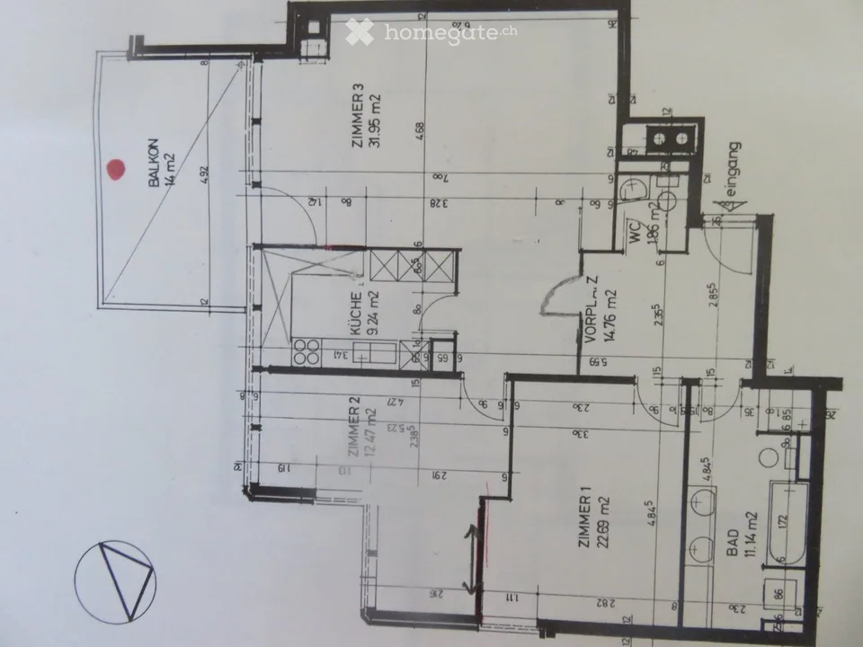 Charmante zentrale Wohnung