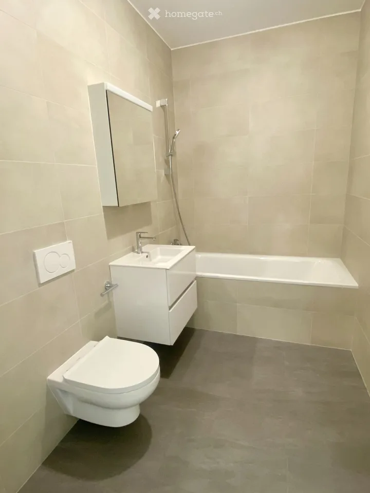 Sion New 33 m² studio with private lawn