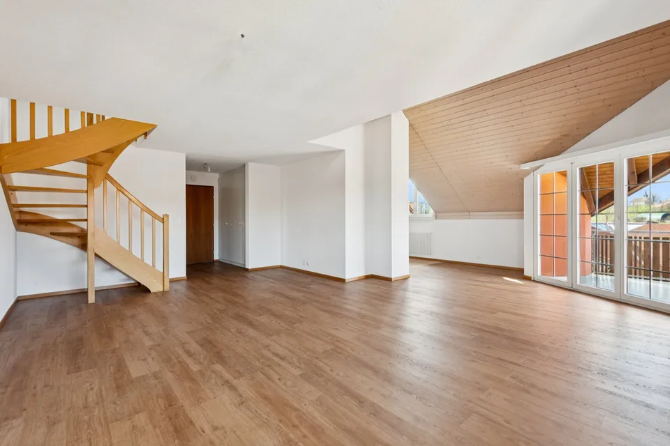 Spacieux appartement avec vue sur deux étages