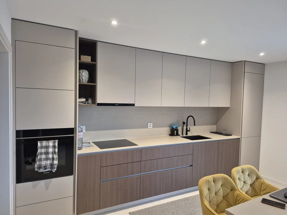 Un jardin comme une villa. Le confort d'un appartement neuf.