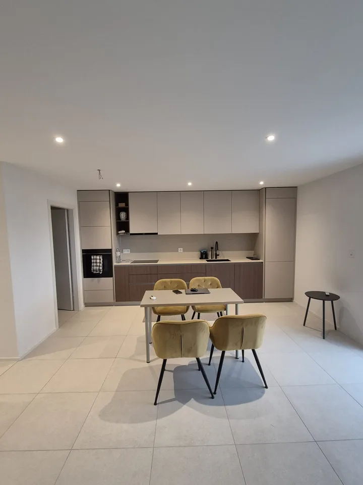 Un jardin comme une villa. Le confort d'un appartement neuf.