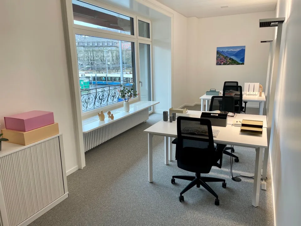 Büroräume für 15 in Spaces Bahnhofplatz