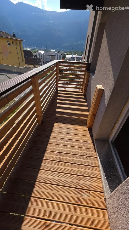 Helle 2.5-Zimmer-Wohnung an ruhiger Lage in Zizers