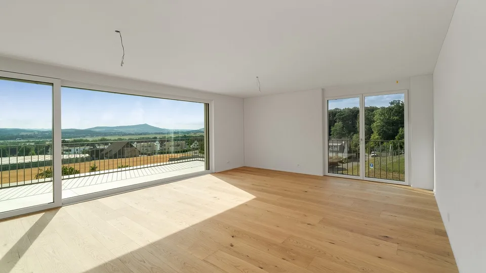 Maisonette en attique exclusive avec vue panoramique et jardin privé