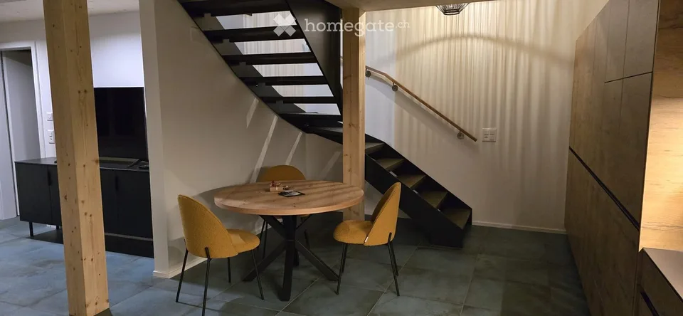 Appartamento arredato di 2,5 locali nel Roggengratbad storico – Wyssachen