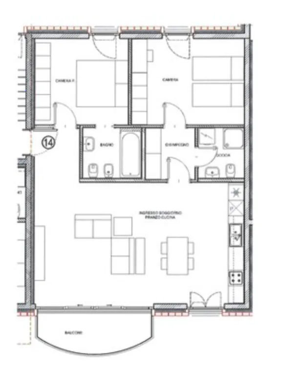 Modernes 3.5-Zimmer-Wohnung mit mehrzweckigem Hobbyraum – Foto 8 von 8