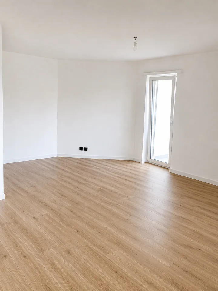 Wohnung mit 3,5 Zimmern komplett renoviert mit 2 Balkonen