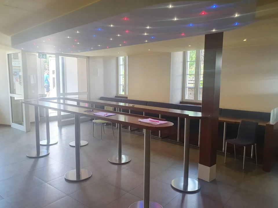 Restaurant im Zentrum von Aigle