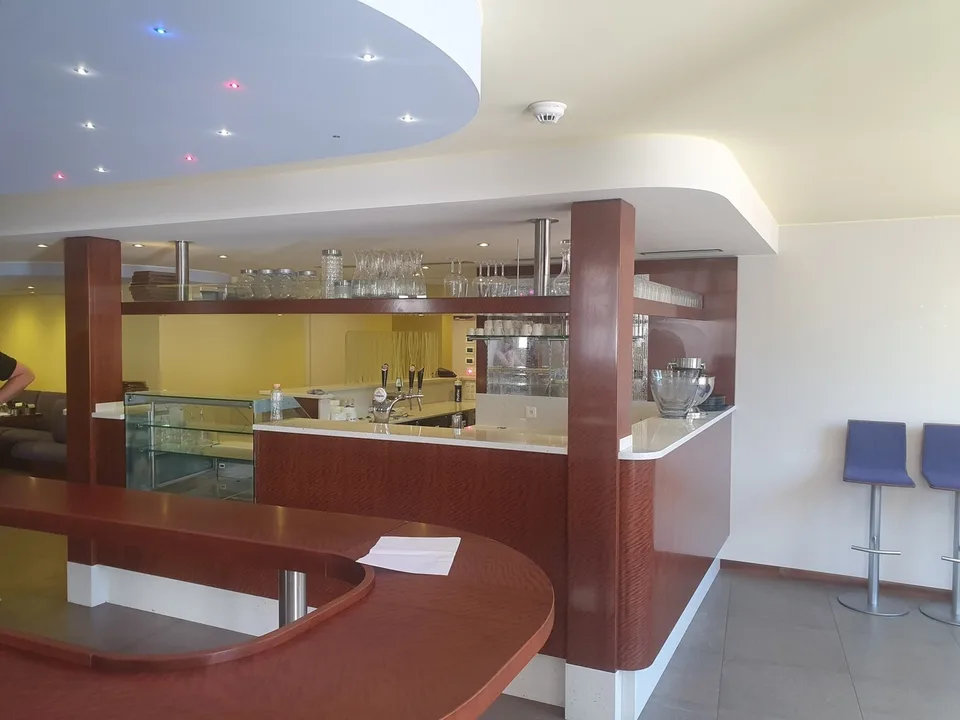 Restaurant im Zentrum von Aigle