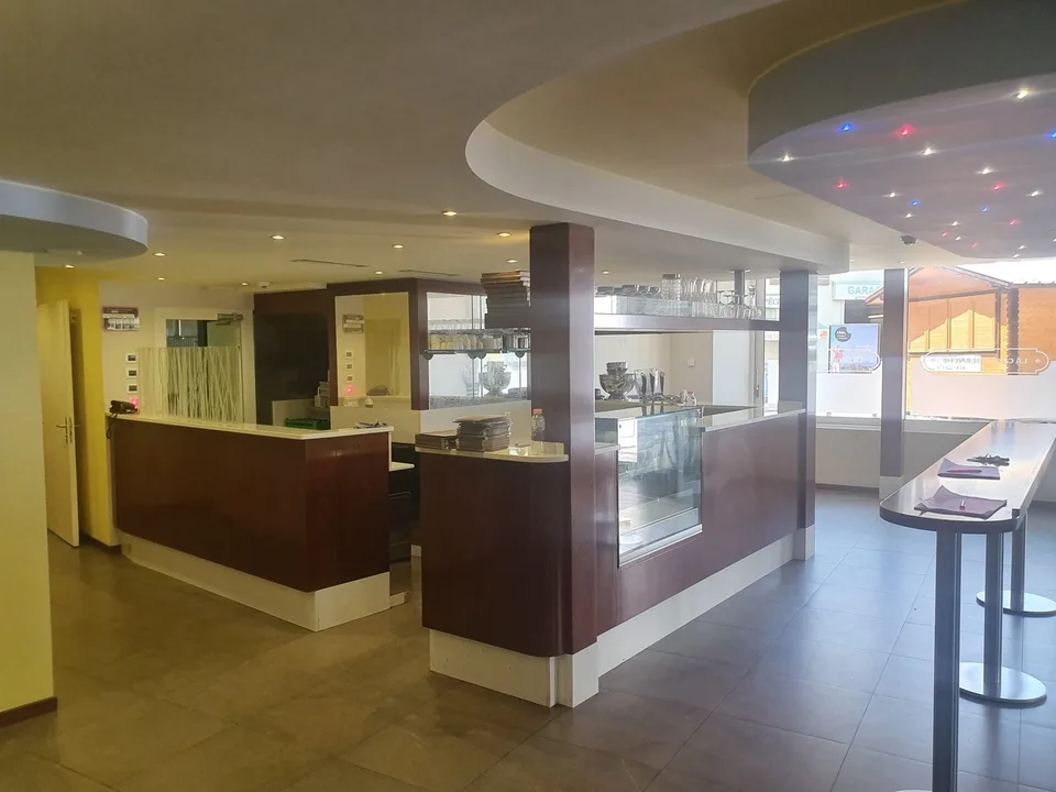 Restaurant im Zentrum von Aigle