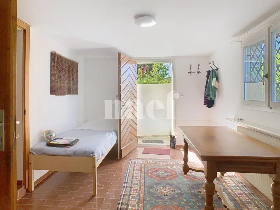 Maison de 3.5 pièces meublée avec jardin