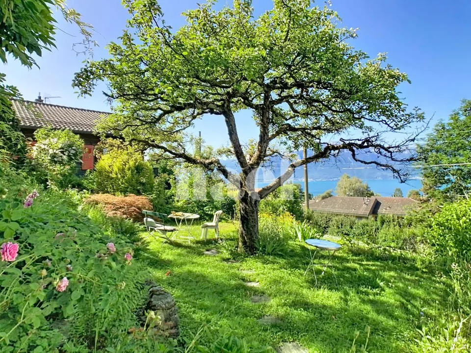 Maison de 3.5 pièces meublée avec jardin
