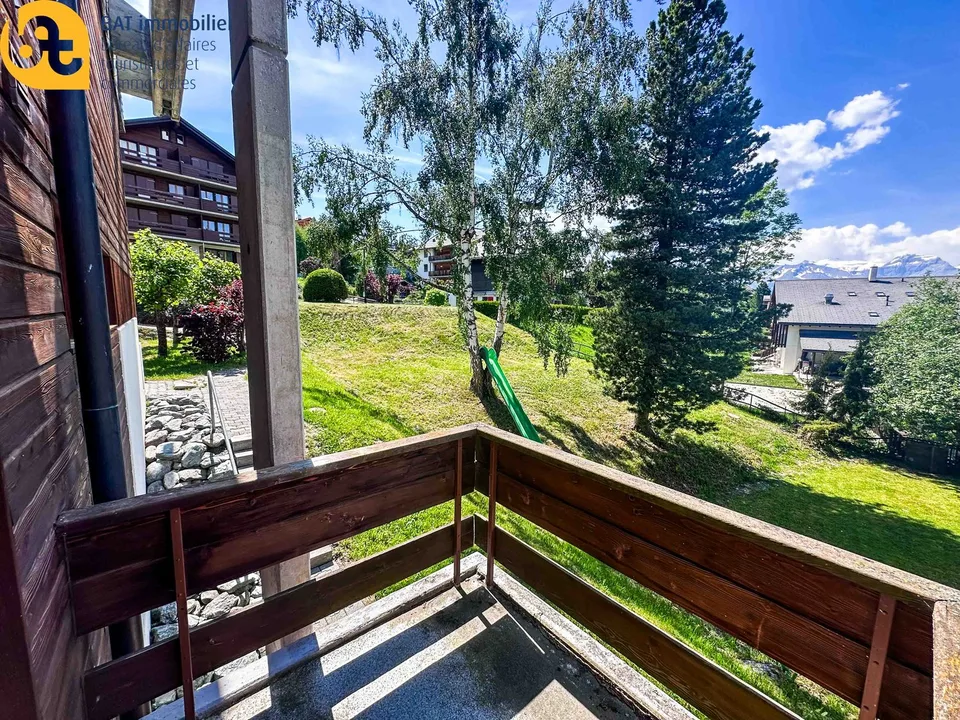 Helles Apartment im Zentrum von Vercorin - touristische Vermietung