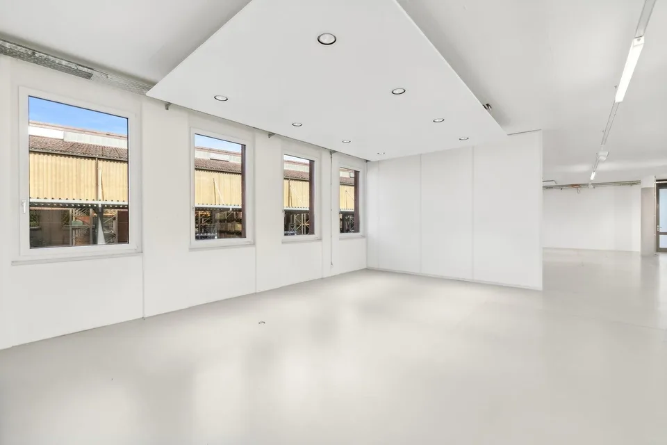 Bright office spaces with spacious open space