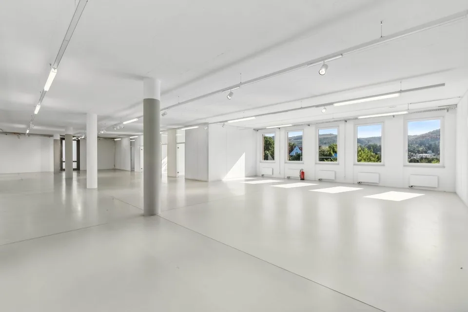 Bright office spaces with spacious open space