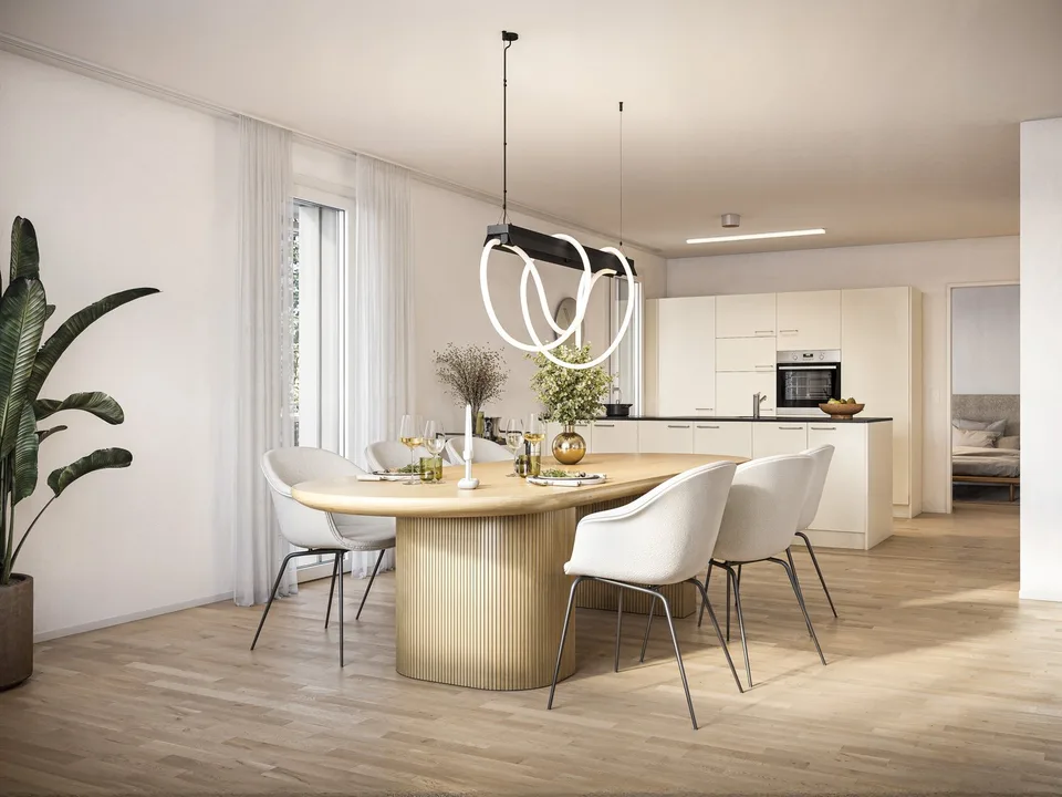 Appartement neuf exclusif de 4,5 pièces avec finitions de haute qualité - Vivre moderne à Eymatt