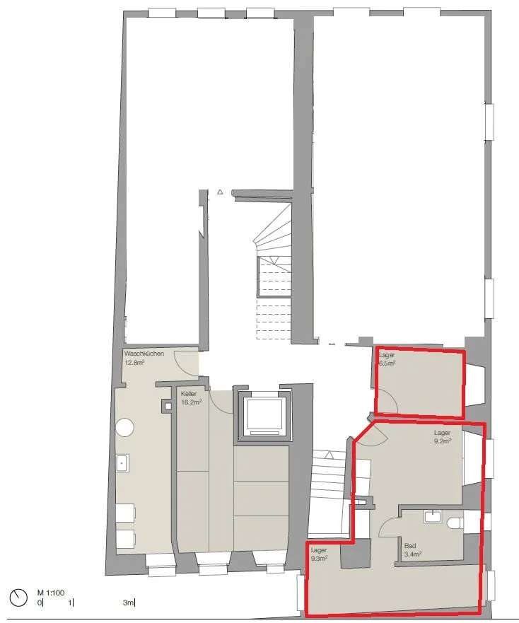 Negozio in affitto nel centro storico di Bremgarten