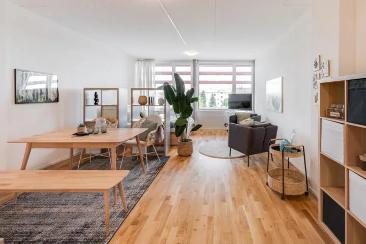 "Möblierte Serviced Apartments mit moderner Ausstattung"