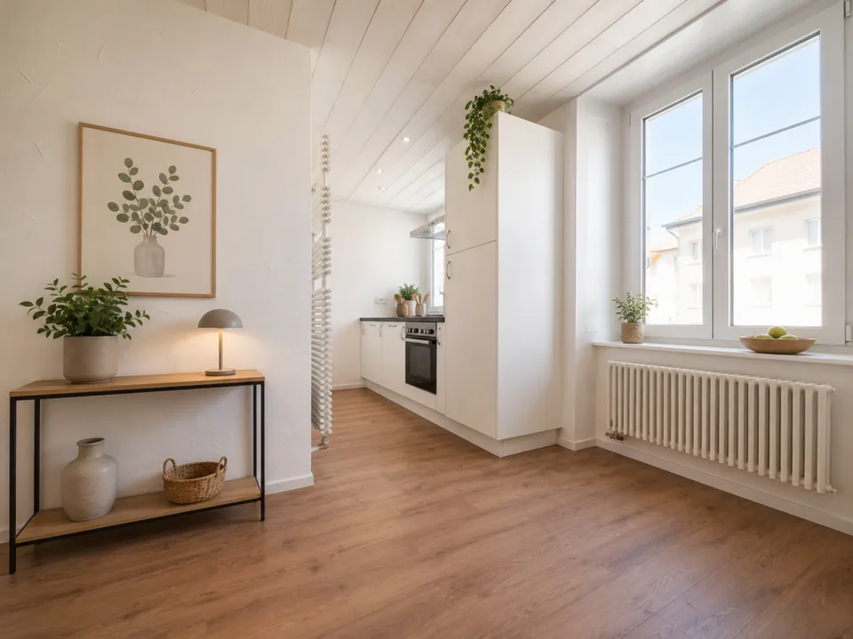 Wohnung mit 2.5 Zimmern komplett renoviert!