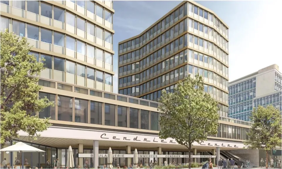 Surfaces administratives dans un bâtiment entièrement rénové