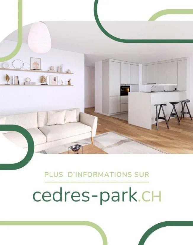 Cèdres Park - Derniers appartements de 2.5 pièces - lot J103