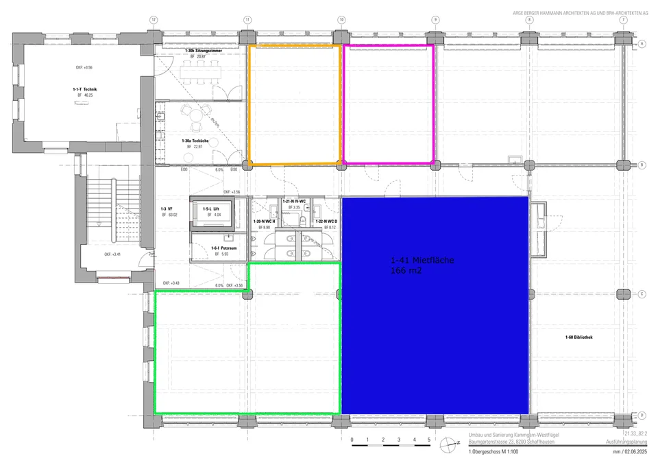 Kammgarnareal - 166 m2 con carattere industriale