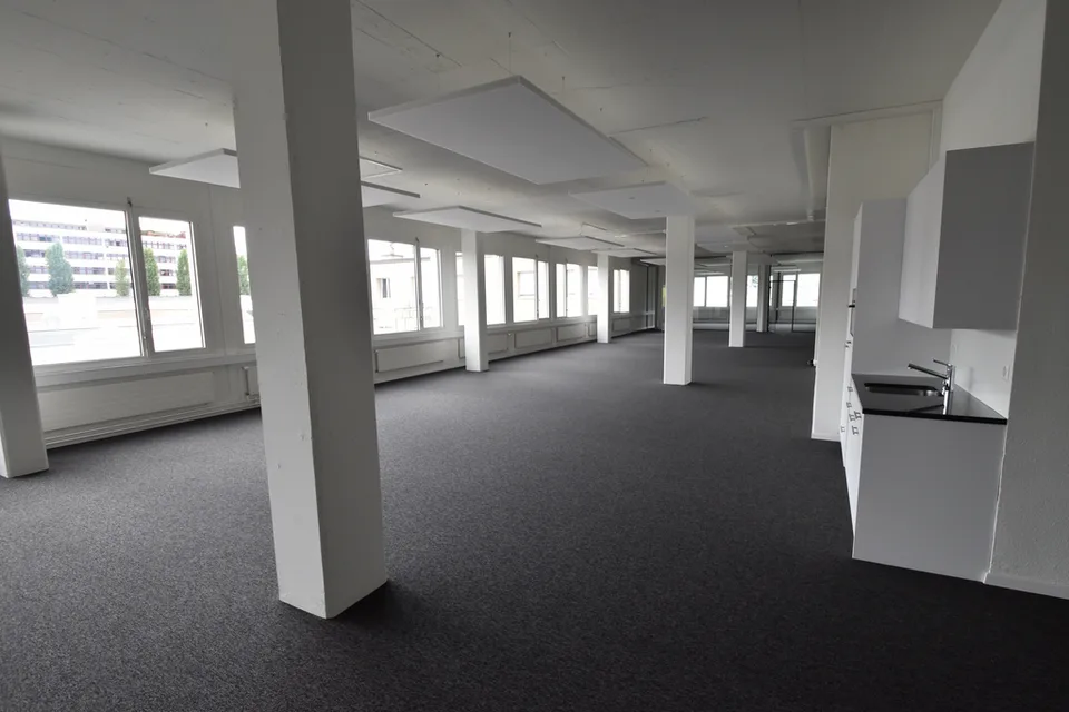 Parfaitement connecté, prêt à être occupé immédiatement : 511m2 au cœur d'Urdorf