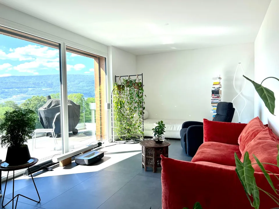Appartement en attique avec vue sur le lac