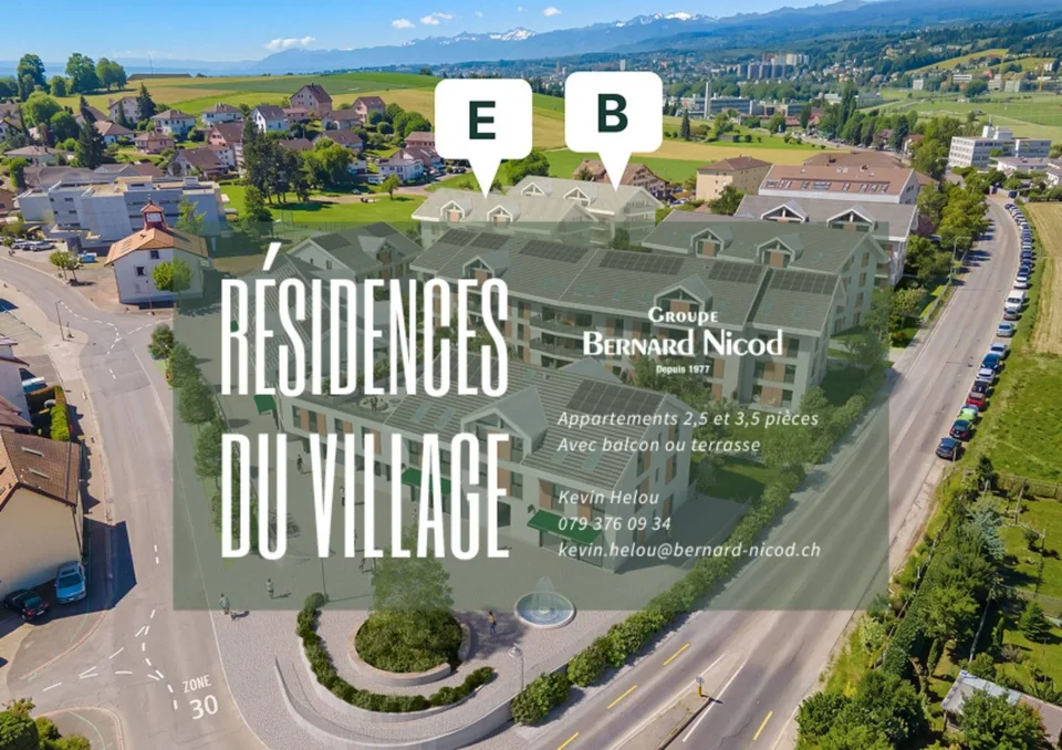 Nouvelle promotion ! Achat appartement 3,5 pièces sur plan.