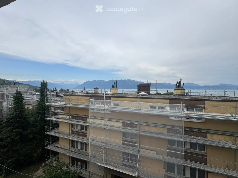 App. 4,5 Zimmer - Balkon mit Seeblick in Lutry