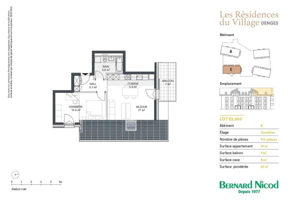 Appartamento di 2,5 locali con balcone, ideale per investimenti